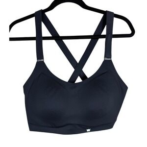 SHEFIT Sports Bra Size 1Luxe Black Wireless Moisture Wicking Fabric-Style 110031